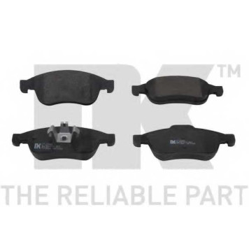Колодки тормозные дисковые для RENAULT CAPTUR, DUSTER, FLUENCE(L30#), GRAND(JZ0/1#), MEGANE(BZ0#, DZ0/1#, EZ0/1#, KZ0/1), SCENIC(JZ0/1#) <b>NK 223969</b>
