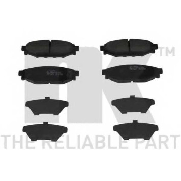 Колодки тормозные дисковые для SUBARU BRZ, FORESTER(SH,SJ), IMPREZA(G3,GH,GP,GR), LEGACY(B13#,BL,BM,BP,BR), OUTBACK(BL,BM,BP,BR), WRX(GJ), XV <b>NK 224414</b>