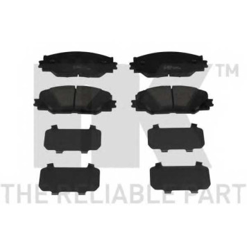 Колодки тормозные дисковые для TOYOTA AURIS, PRIUS PLUS, RAV 4, ZELAS <b>NK 224575</b>