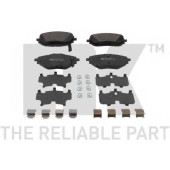 Колодки тормозные дисковые для TOYOTA AURIS(ADE18#, NDE18#, NZE18#, ZRE18#, ZWE18#), COROLLA(NDE18#, NRE18#, ZRE17#, ZRE18#) <b>NK 224599</b>