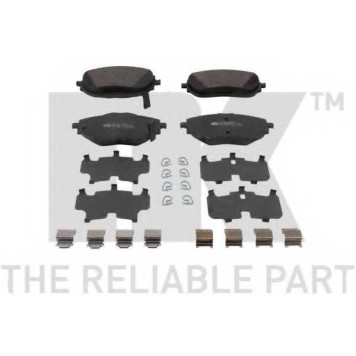 Колодки тормозные дисковые для TOYOTA AURIS(ADE18#, NDE18#, NZE18#, ZRE18#, ZWE18#), COROLLA(NDE18#, NRE18#, ZRE17#, ZRE18#) <b>NK 224599</b>