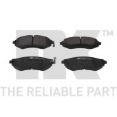 Колодки тормозные дисковые для CHEVROLET AVEO(T200,T250,T255,T300), KALOS / DAEWOO KALOS(KLAS) <b>NK 225016</b>