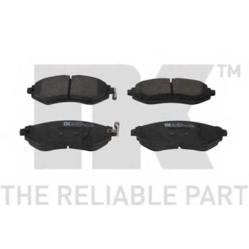 Колодки тормозные дисковые для CHEVROLET AVEO(T200,T250,T255,T300), KALOS / DAEWOO KALOS(KLAS) <b>NK 225016</b>