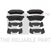 Колодки тормозные дисковые для CHEVROLET LACETTI(J200), NUBIRA / DAEWOO LACETTI(KLAN) <b>NK 225017</b>