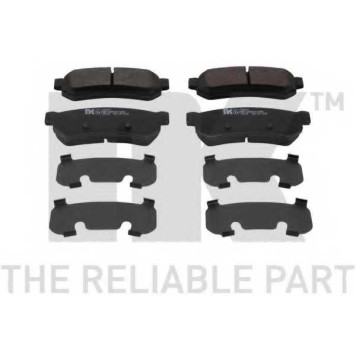 Колодки тормозные дисковые для CHEVROLET LACETTI(J200), NUBIRA / DAEWOO LACETTI(KLAN) <b>NK 225017</b>