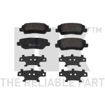 Колодки тормозные дисковые <b>NK 229219</b>