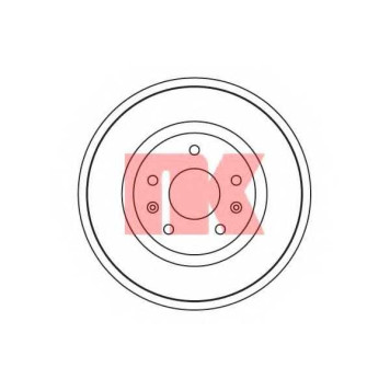 Тормозной барабан NK 251213