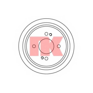 Тормозной барабан NK 252608
