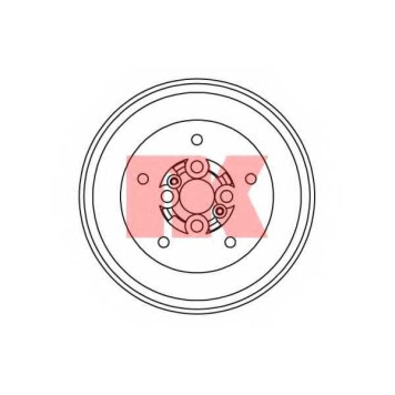 Тормозной барабан NK 253507