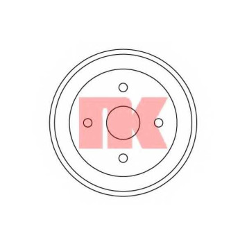 Тормозной барабан NK 255209