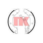 Комплект тормозных колодок для CITROEN JUMPER(230, 230L, 230P, 244, Z#) / FIAT DUCATO(230, 230L, 244, 280, 290, Z#) / PEUGEOT BOXER(230L, 230P, 244, Z#, ZCT#) <b>NK 2719701</b>