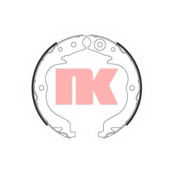 Комплект колодок стояночной тормозной системы NK 2719757