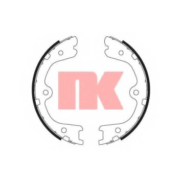 Комплект колодок стояночной тормозной системы NK 2722798