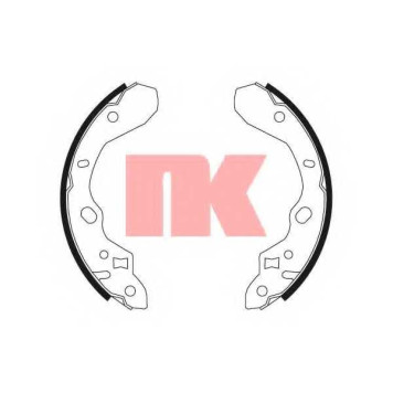 Комплект тормозных колодок для MAZDA 323 F(BJ), FAMILIA(BJ) <b>NK 2732611</b>