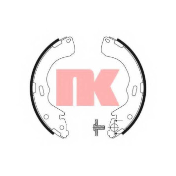 Комплект тормозных колодок для FORD MAVERICK / MAZDA 626(GF), PREMACY(CP), TRIBUTE(EP) <b>NK 2732640</b>