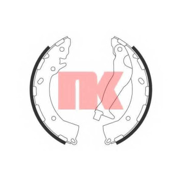Комплект тормозных колодок для HYUNDAI ACCENT(RB), i10(PA), i20(PB,PBT) / KIA RIO(UB) <b>NK 2734789</b>