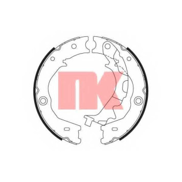 Комплект колодок стояночной тормозной системы NK 2735807