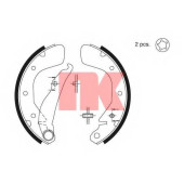 Комплект тормозных колодок для CHEVROLET EPICA, LACETTI, LANOS, NUBIRA / DAEWOO ARANOS, CIELO, ESPERO, LACETTI, LANOS, LEMANS, NEXIA, NUBIRA, PRINCE / OPEL ASTRA, COMBO, CORSA, VECTRA / VW PASSAT <b>NK 2736540</b>