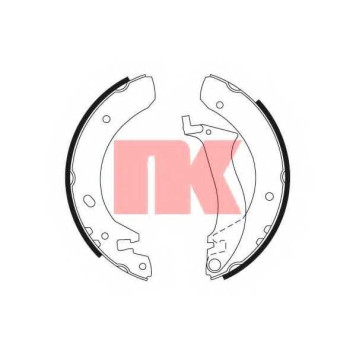 Комплект тормозных колодок для LAND ROVER FREELANDER(LN,LN#) <b>NK 2740634</b>