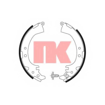 Комплект тормозных колодок для TOYOTA CAMRY(#CV1#, #V1#, #V10, #XV1#), RAV 4(ACA2#, CLA2#, SXA1#, XA2#, ZCA2#), SCEPTER <b>NK 2745569</b>