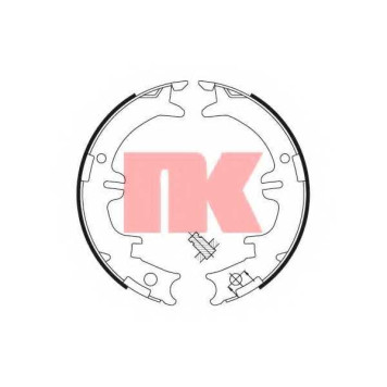 Комплект колодок стояночной тормозной системы NK 2745644