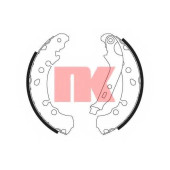 Комплект тормозных колодок для TOYOTA YARIS(KSP13#, KSP9#, NCP13#, NCP9#, NHP13#, NLP13#, NSP13#, NSP9#, SCP9#, ZSP9#) <b>NK 2745781</b>