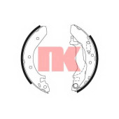 Комплект тормозных колодок для HONDA CIVIC(EG,EJ,EK,MA,MB,MC), CONCERTO(HW,HWW,MA) <b>NK 2799527</b>