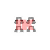 Комплектующие колодок дискового тормоза NK 7947606