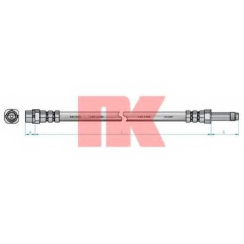 Тормозной шланг NK 851511-1
