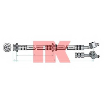 Тормозной шланг NK 852252-1