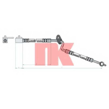 Тормозной шланг NK 853258-1