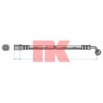 Тормозной шланг NK 8545135-1