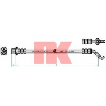 Тормозной шланг NK 8545168