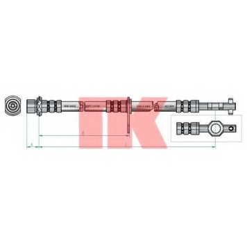 Тормозной шланг NK 854555