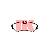 Колодки тормозные дисковые для VW TRANSPORTER(70XA, 70XB, 70XC, 70XD, 7DB, 7DK, 7DW) <b>NK 224728 / WVA 20124/17</b>