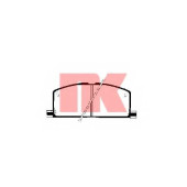 Колодки тормозные дисковые для TOYOTA CAMRY, CARINA, CELICA, COROLLA FX, COROLLA LEVIN, COROLLA, CORONA, MR, PASEO, RAUM, SPRINTER CARIB, SPRINTER, STARLET, TERCEL <b>NK 224508 / WVA 20870/15</b>