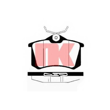 Колодки тормозные дисковые для AUDI A4 / CITROEN C2, C3, C8, XSARA / PEUGEOT 207, 405 / RENAULT AVANTIME, CLIO, ESPACE, FLUENCE, GRAND, MEGANE, MODUS, SCENIC, WIND / SKODA OCTAVIA / VW GOLF, POLO <b>NK 223947 / WVA 20961/17,0</b>