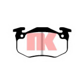 Колодки тормозные дисковые для CITROEN SAXO, XSARA, ZX / PEUGEOT 106, 205, 206, 306, 309 / RENAULT 19, CLIO, MEGANE, SUPER 5 <b>NK 223728 / WVA 20973/11</b>