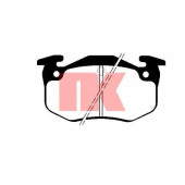 Колодки тормозные дисковые для CITROEN SAXO, ZX / PEUGEOT 106, 205, 206, 306, 309 / RENAULT 11, 19, 9, CLIO, MEGANE, SUPER 5 <b>NK 229955 / WVA 21600/11</b>