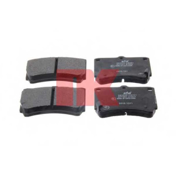 Колодки тормозные дисковые для MAZDA 121(DB), 323 P(BA), 323(BG), FAMILIA(BA,BG) <b>NK 223220 / WVA 21654/15</b>