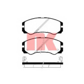 Колодки тормозные дисковые для ISUZU TROOPER(UB) / OPEL FRONTERA(5#MWL4,5#SUD2,6B#), MONTEREY(UBS#) <b>NK 223621 / WVA 21845/16.5</b>