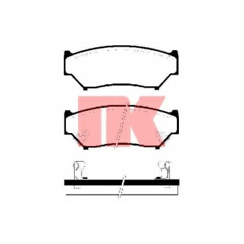 Колодки тормозные дисковые для SUZUKI GRAND VITARA(FT,GT), JIMNY(FJ), VITARA(ET,TA) <b>NK 225208 / WVA 21907/15.4</b>