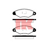 Колодки тормозные дисковые для CITROEN XSARA / NISSAN KUBISTAR / PEUGEOT 206 / RENAULT KANGOO Express, KANGOO <b>NK 223938 / WVA 21980/18</b>