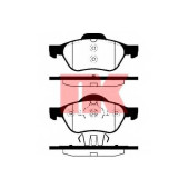 Колодки тормозные дисковые для RENAULT GRAND, LAGUNA, MEGANE, SCENIC, TWINGO, WIND <b>NK 223948 / WVA 23215/18</b>