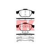 Колодки тормозные дисковые для RENAULT ESPACE, GRAND, LAGUNA, MEGANE, SCENIC, VEL SATIS <b>NK 223949 / WVA 23245/18</b>