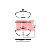 Колодки тормозные дисковые для AUDI A4(8D2, 8D5, 8E2, 8E5, 8EC, 8ED, 8H7, 8HE, B5, B6, B7), CABRIOLET(8G7, B4) / VW PASSAT(3B2, 3B3, 3B5, 3B6) <b>NK 224756 / WVA 23393/19, 4</b>