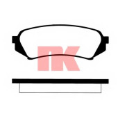 Колодки тормозные дисковые для LEXUS LX(UZJ100) / TOYOTA LAND CRUISER 100(FZJ1#,UZJ1#) <b>NK 224549 / WVA 23539</b>