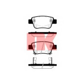 Колодки тормозные дисковые для TOYOTA ALPHARD / VELLFIRE, AVENSIS, COROLLA, PREVIA <b>NK 224563 / WVA 23620/16,3</b>