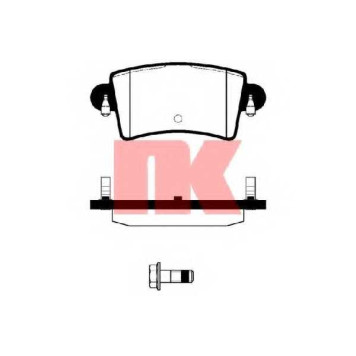 Колодки тормозные дисковые для NISSAN INTERSTAR(X70) / OPEL MOVANO(E9,F9,H9,J9,U9) / RENAULT MASTER(ED/HD/UD,FD,JD) <b>NK 223632 / WVA 23669/16,8</b>