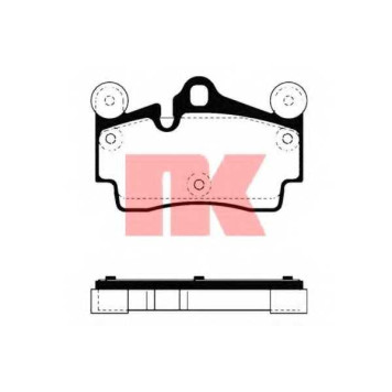 Колодки тормозные дисковые для AUDI Q7(4L) / PORSCHE CAYENNE(955,9PA) / VW TOUAREG(7L6,7L7,7LA) <b>NK 224773 / WVA 23694/16,6</b>
